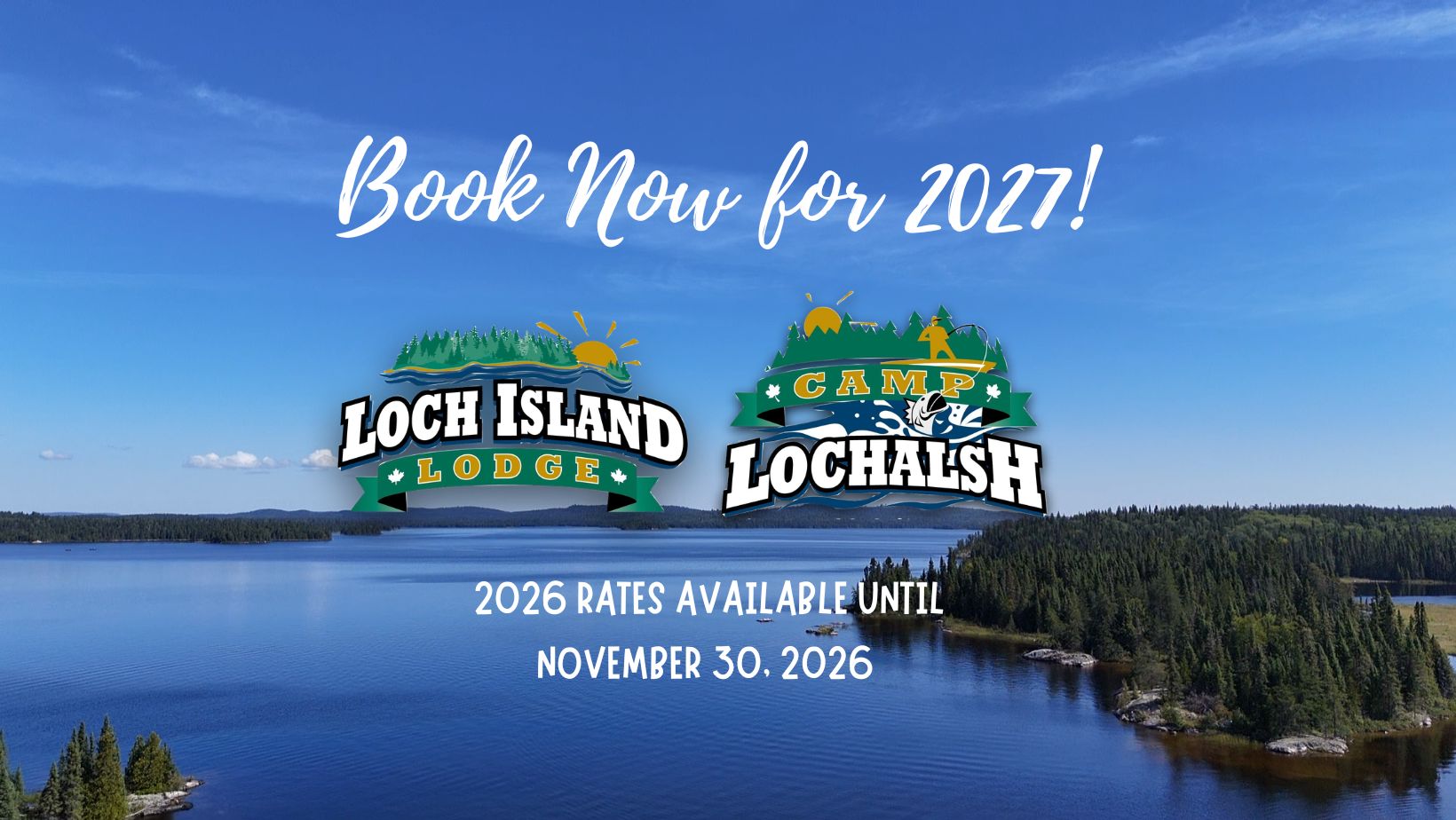 Book Now for 2027!